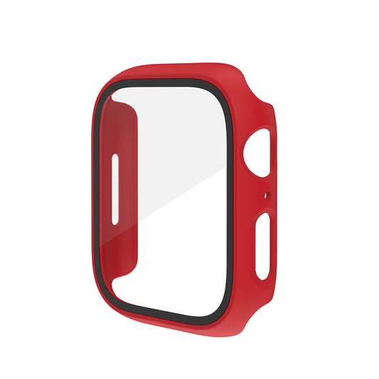 Case Screen Protector For Watch Series 7 45mm in Red Full Body Cover Screen Protector FoneFunShop