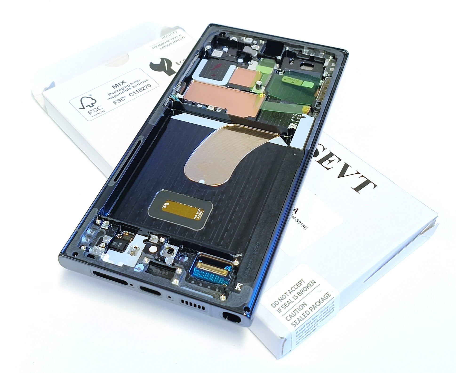 Lcd Screen For Samsung S23 Ultra S918B in Green GH82 30465C Screen FoneFunShop   