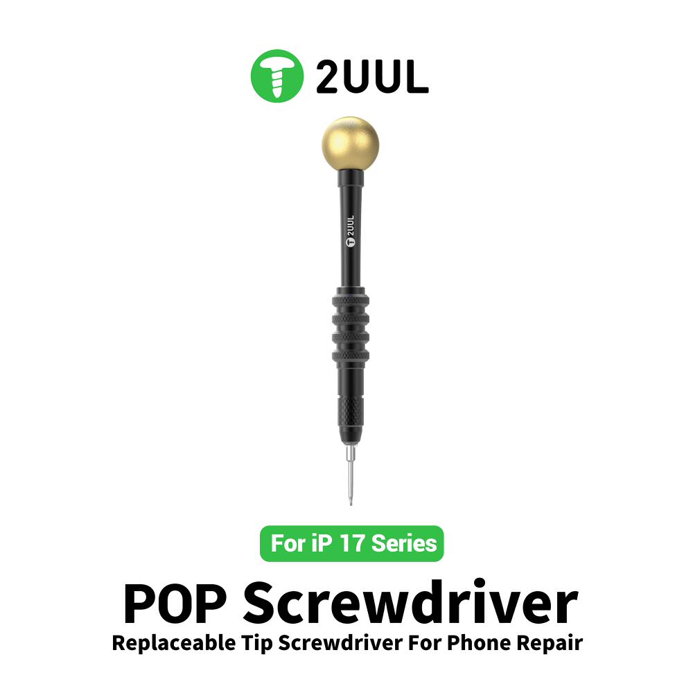 2UUL SD87 POP Screwdriver 4IP Enhanced Torx Replaceable Tip for Phone 17 Series Screwdriver FoneFunShop