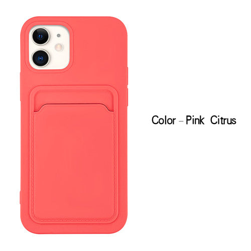 HOT 12 Mini Silicone Pink Citrus Iphone 12 Case Case For IPhone