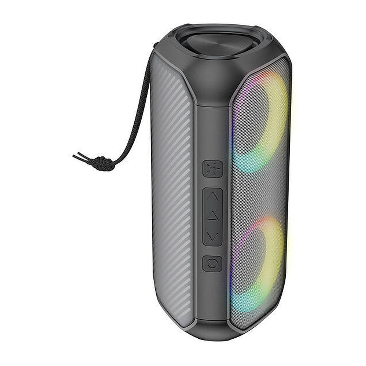 Budi 40W Bluetooth 5.3 Wireless Speaker With LED Black Speaker FoneFunShop