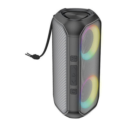 Budi 40W Bluetooth 5.3 Wireless Speaker With LED Black Speaker FoneFunShop