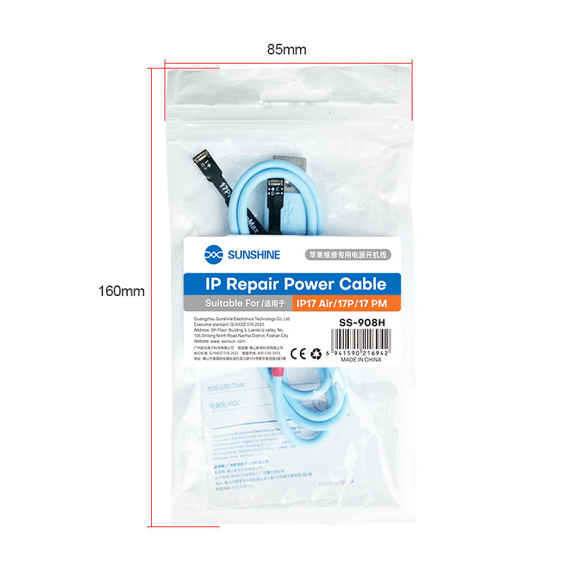 SS-908H Cable For iPhone 17 17 Air 17 Pro 17 Pro Max Repair-Specific Power-On Cable Cable FoneFunShop