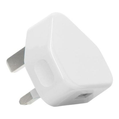 Budi Home Charger 2A With 8Pin Cable White Charger Budi