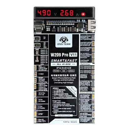 W209 Pro V11 Battery Activation Test Board For IPhone 7-17 & iWatch & Android Battery FoneFunShop