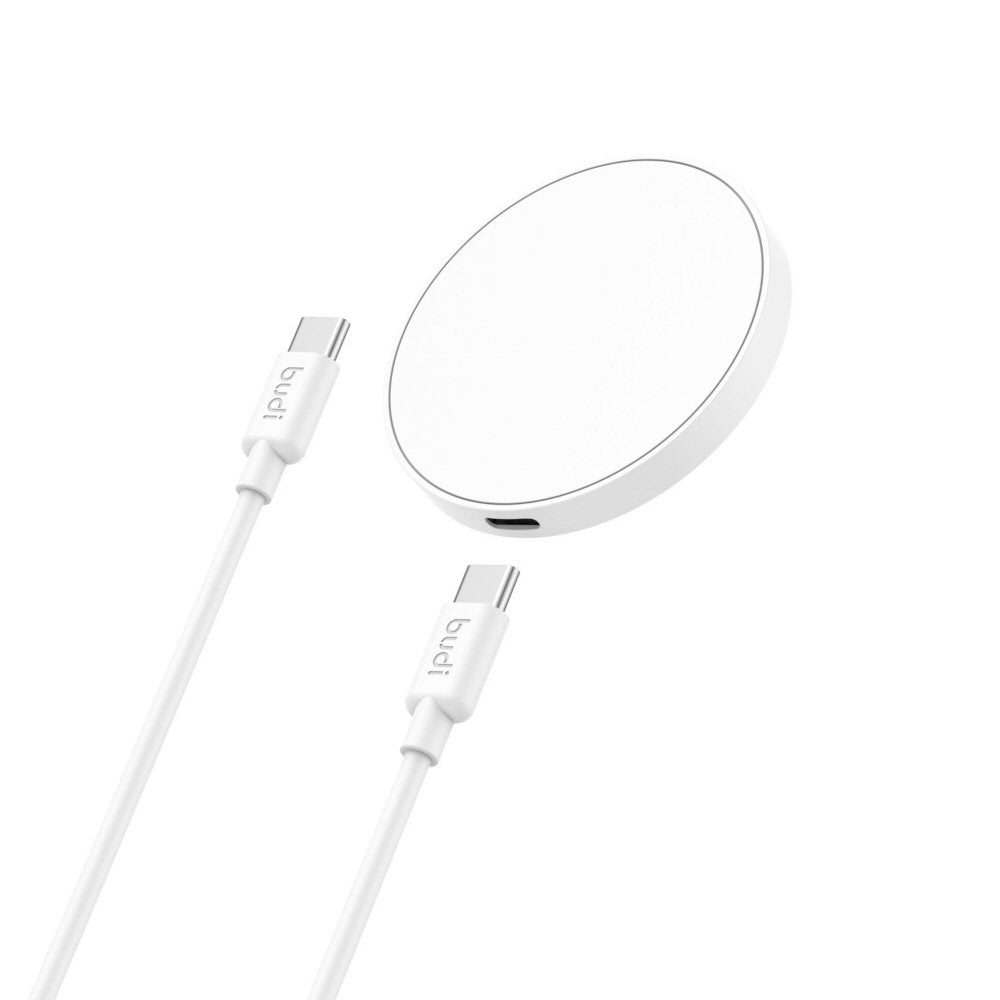 Budi 15W Wireless Charger With Type C Cable Budi FoneFunShop