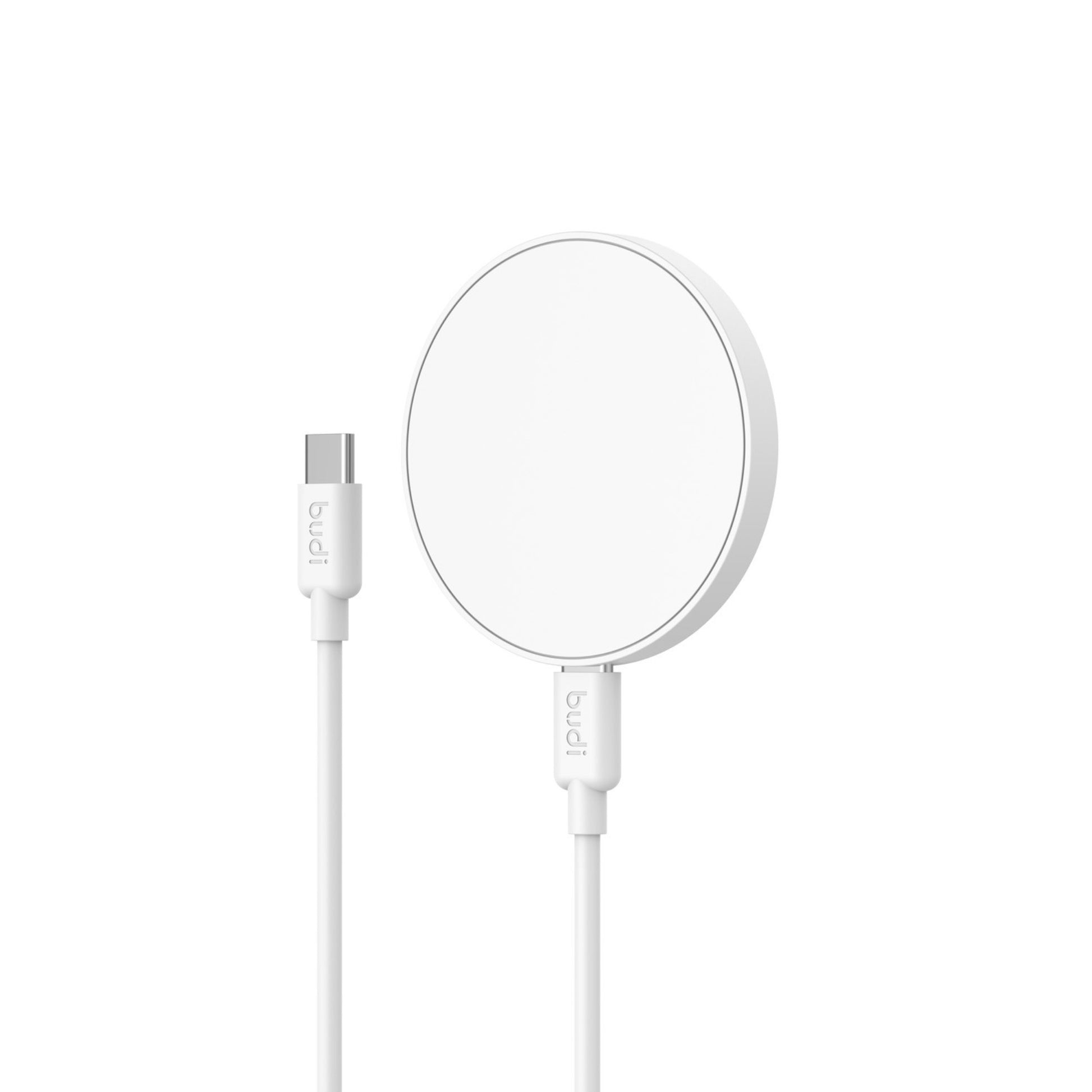 Budi 15W Wireless Charger With Type C Cable Budi FoneFunShop