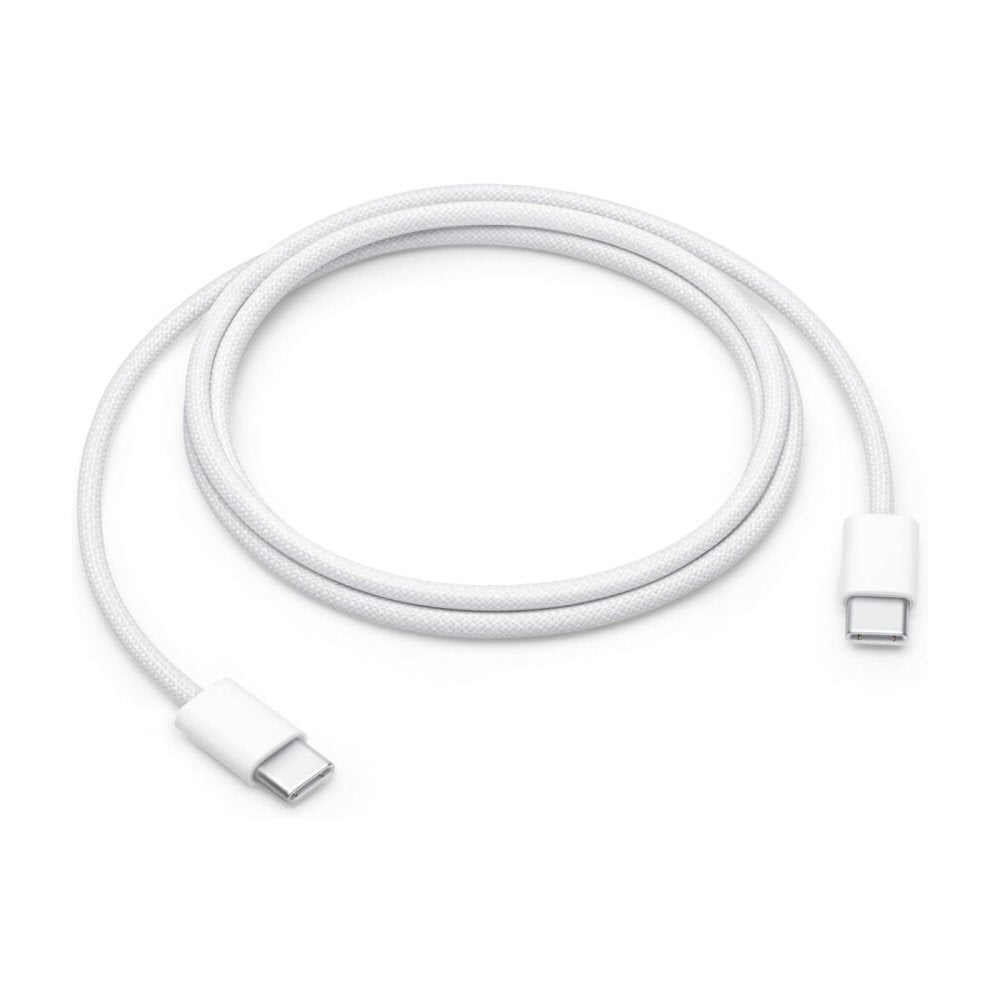 Apple 1M 60W USB-C to USB-C Woven White A2795 (14-Day Return) Cable FoneFunShop