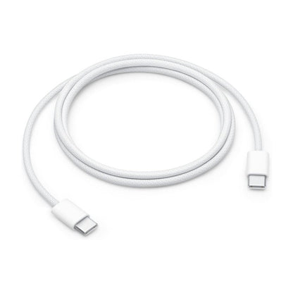 Apple 1M 60W USB-C to USB-C Woven White A2795 (14-Day Return) Cable FoneFunShop