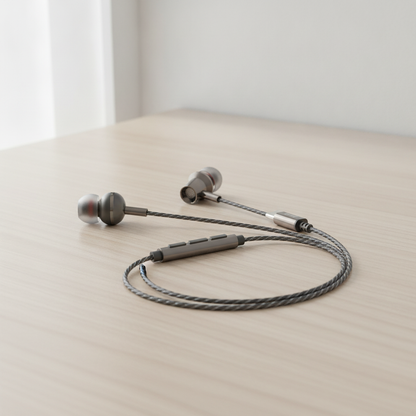 Budi EP79TB USB-C Metal Earphones True Sound with Mic 1.2M - lifestyle
