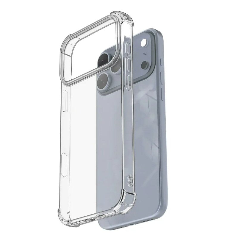 Case For iPhone 17 Pro Max Clear Transparent King Kong Tough Shockproof Armoured Case Cover FoneFunShop