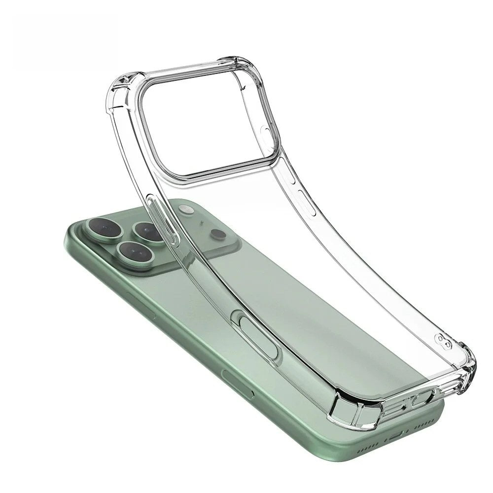 Case For iPhone 17 Pro Max Clear Transparent King Kong Tough Shockproof Armoured Case Cover FoneFunShop