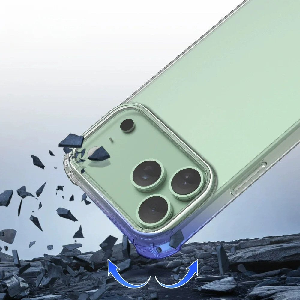 Case For iPhone 17 Pro Max Clear Transparent King Kong Tough Shockproof Armoured Case Cover FoneFunShop