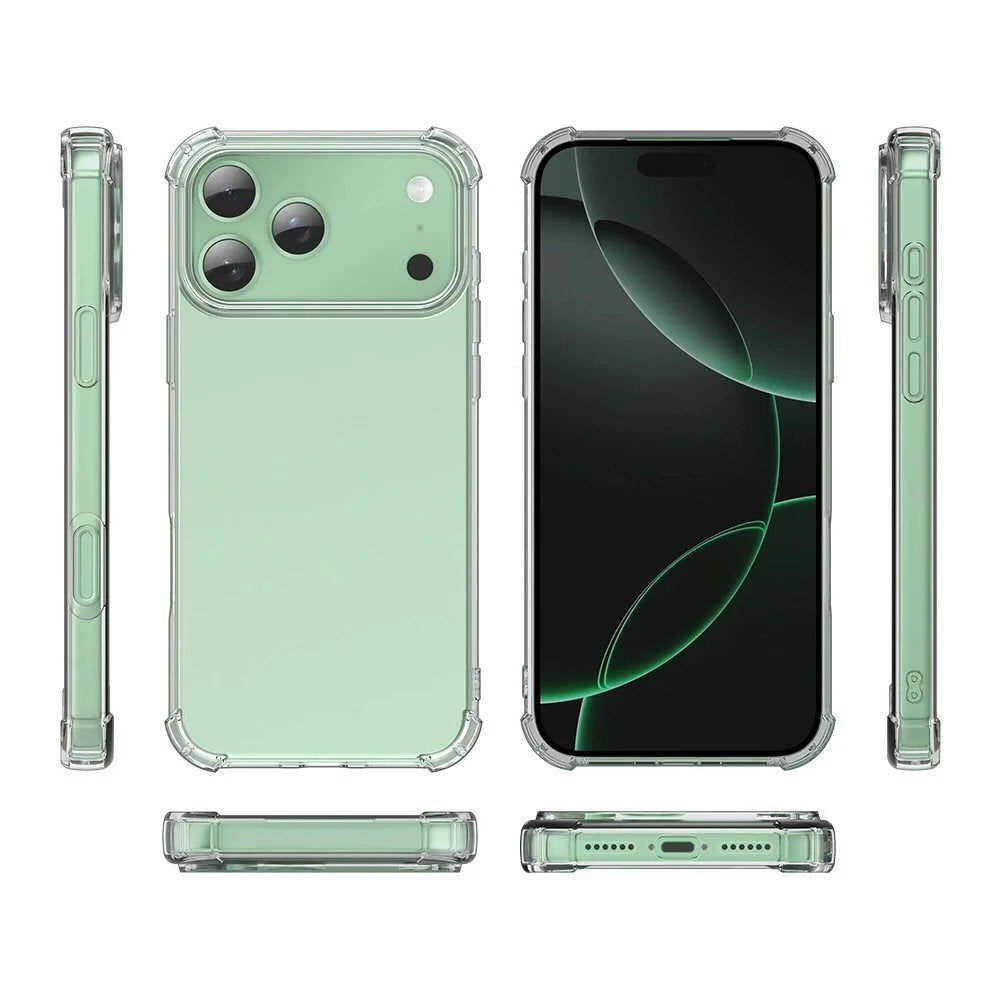 Case For iPhone 17 Pro Clear Transparent King Kong Tough Shockproof Armoured Case Cover FoneFunShop