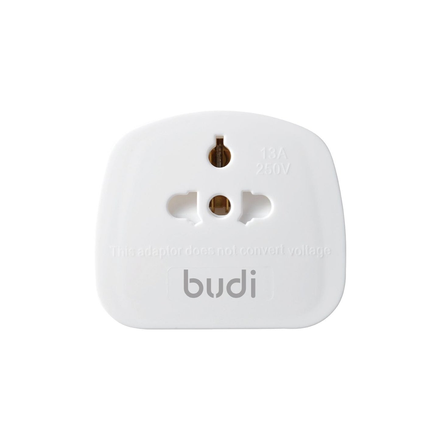 Budi UK Tourist Adapter Applicable in 50+ Countries Budi FoneFunShop
