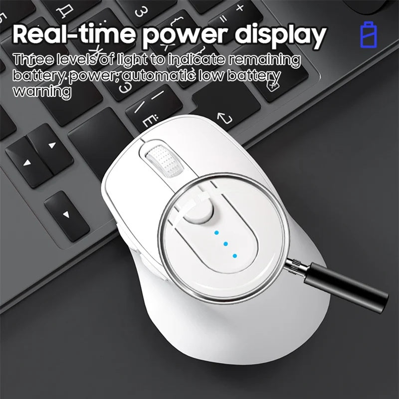 Wireless Mouse with AI Intelligence Translation Supports 10 Languages in Black Mouse FoneFunShop