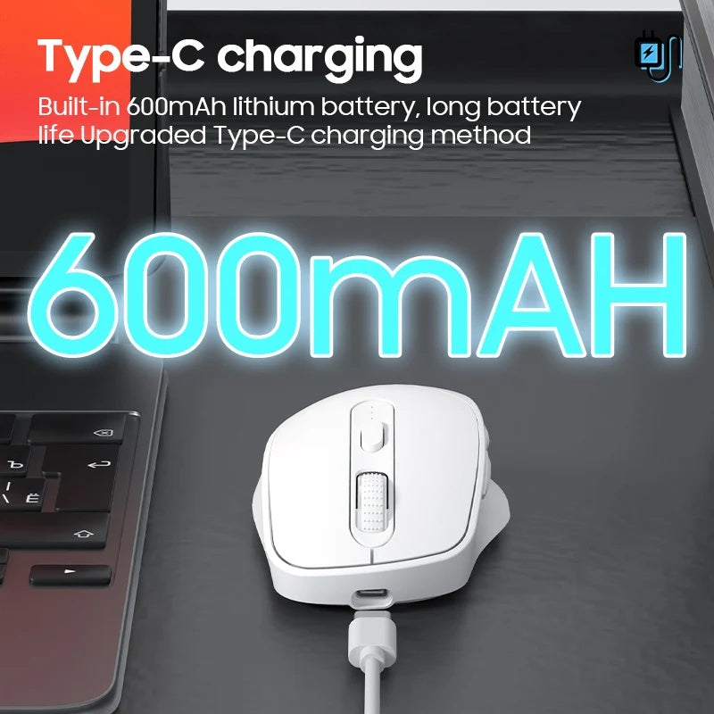 Wireless Mouse with AI Intelligence Translation Supports 10 Languages in Black Mouse FoneFunShop