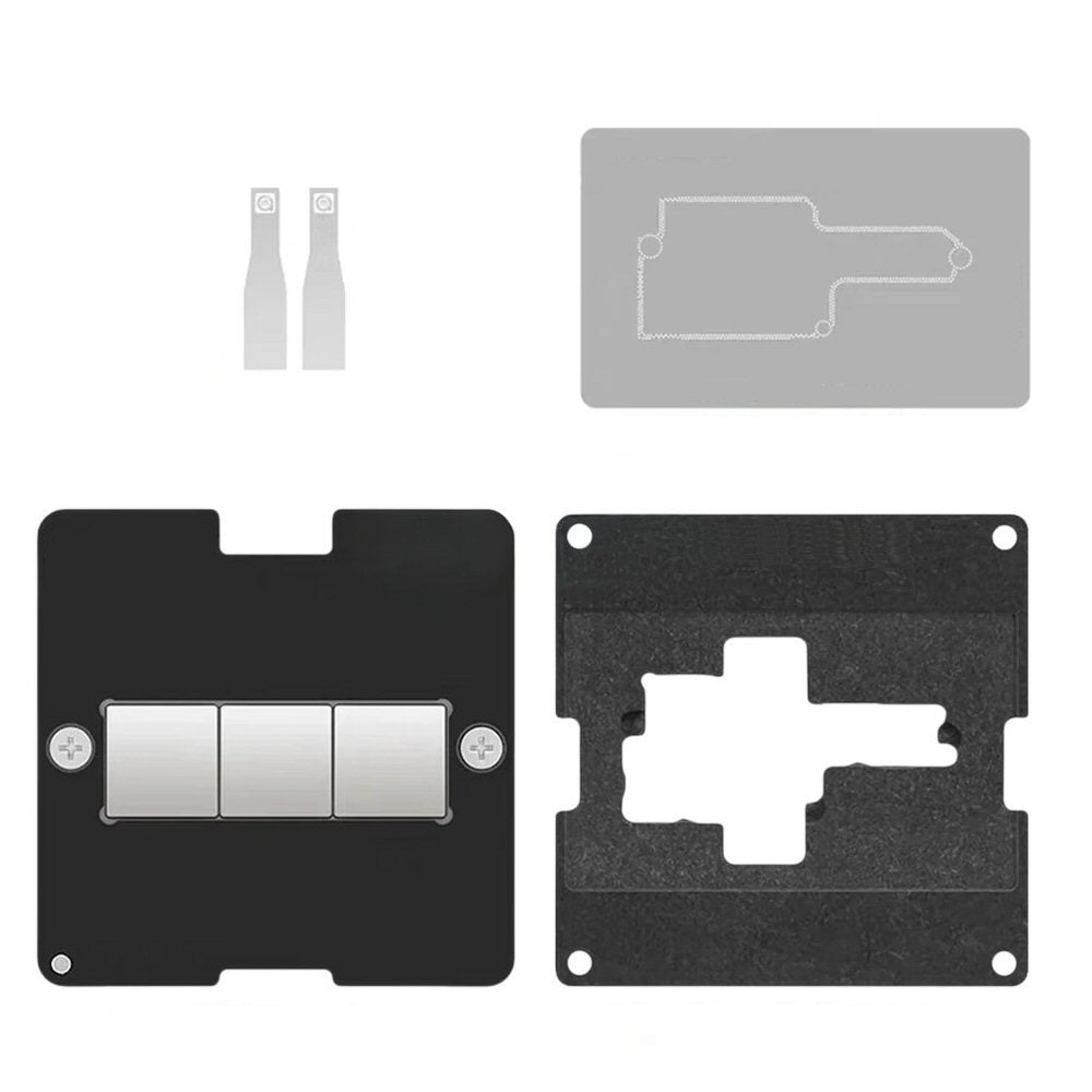 Middle Layer Reballing Platform 2-in-1 0.12mm for iPhone 18 Pro / Pro Max