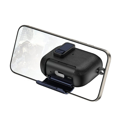 Case For AirPods Pro 3 3rd Gen with Secure Lock Clip Full-Body Shockproof Hard Protective Cover - Blue Case Cover FoneFunShop