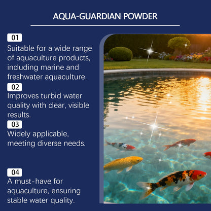 Aqua Guardian Pro Formula Pond Aquarium Water Clarifier Clear Cloudiness - Pack of 2 Aquarium FoneFunShop