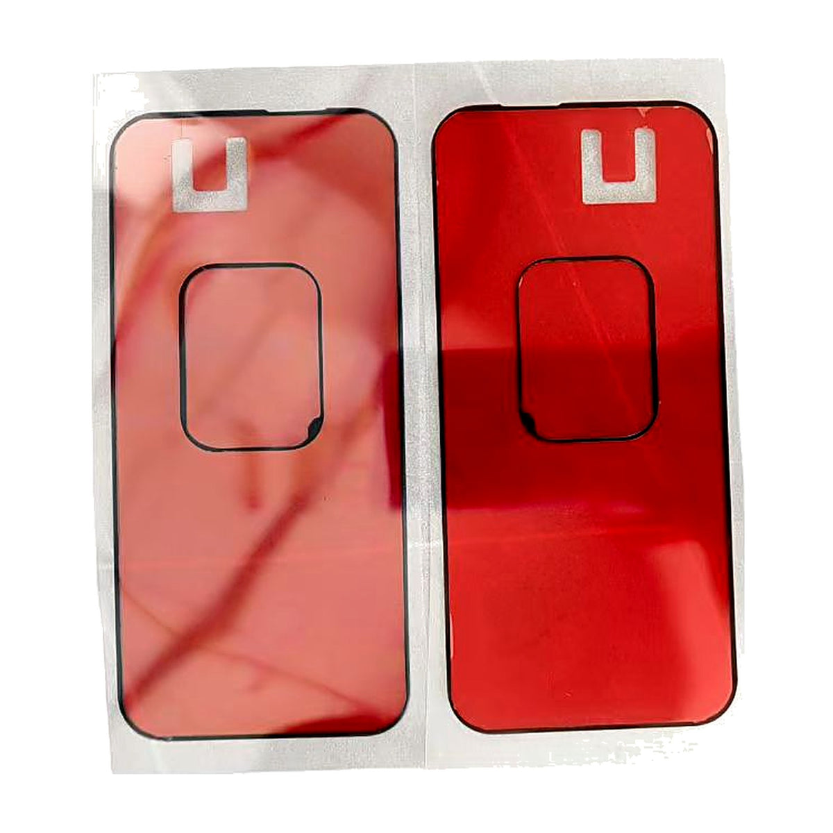 Back cover adhesive for Google Pixel 7a - real photo of the adhesive sheets