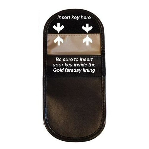 Anti-Theft Faraday Bag for Car Key Fob Keyless Entry Signal Protection Faraday FoneFunShop