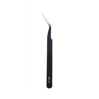 Angled Tweezers ESD Alloy Ergonomic For Phone Repair Tweezers FoneFunShop