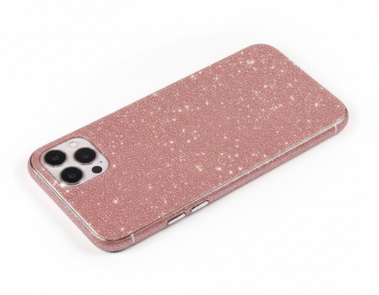 Back Protector For iPhone 11 Pro Max Glitter Bling Rear Protector Pink Protector FoneFunShop