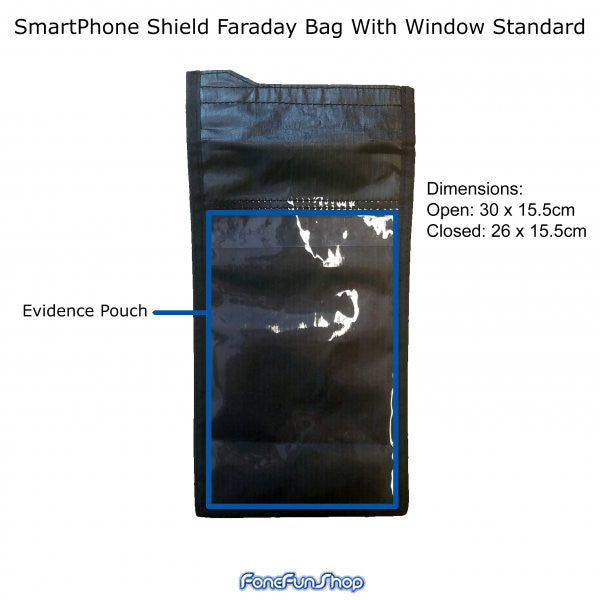 Faraday Medium-Sized Bag Signal Blocker Do Not Disturb Family for Mealtimes Faraday FoneFunShop