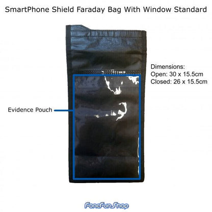 Faraday Medium-Sized Bag Signal Blocker Do Not Disturb Family for Mealtimes Faraday FoneFunShop