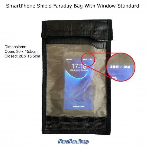 Faraday Medium-Sized Bag Signal Blocker Do Not Disturb Family for Mealtimes Faraday FoneFunShop