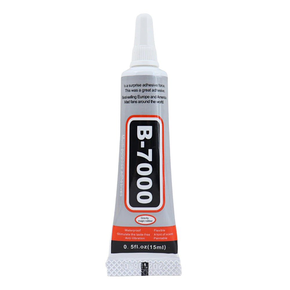 B7000 Multi-Purpose Clear Adhesive for Crafts, Rhinestone Crafts, Leather, Wood, Glass, Metal, Jewellery, Fabric FoneFunShop