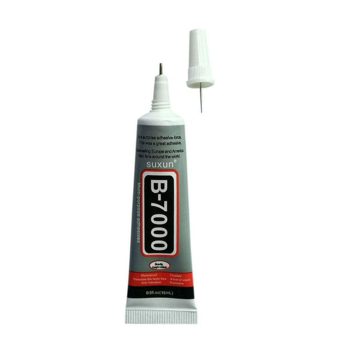 B7000 Multi-Purpose Clear Adhesive for Crafts, Rhinestone Crafts, Leather, Wood, Glass, Metal, Jewellery, Fabric FoneFunShop