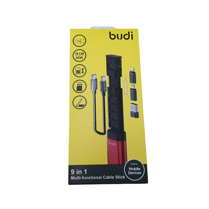 Multi Universal Charging Cable Stick for Travel in Red (Pack of 2) Cable FoneFunShop