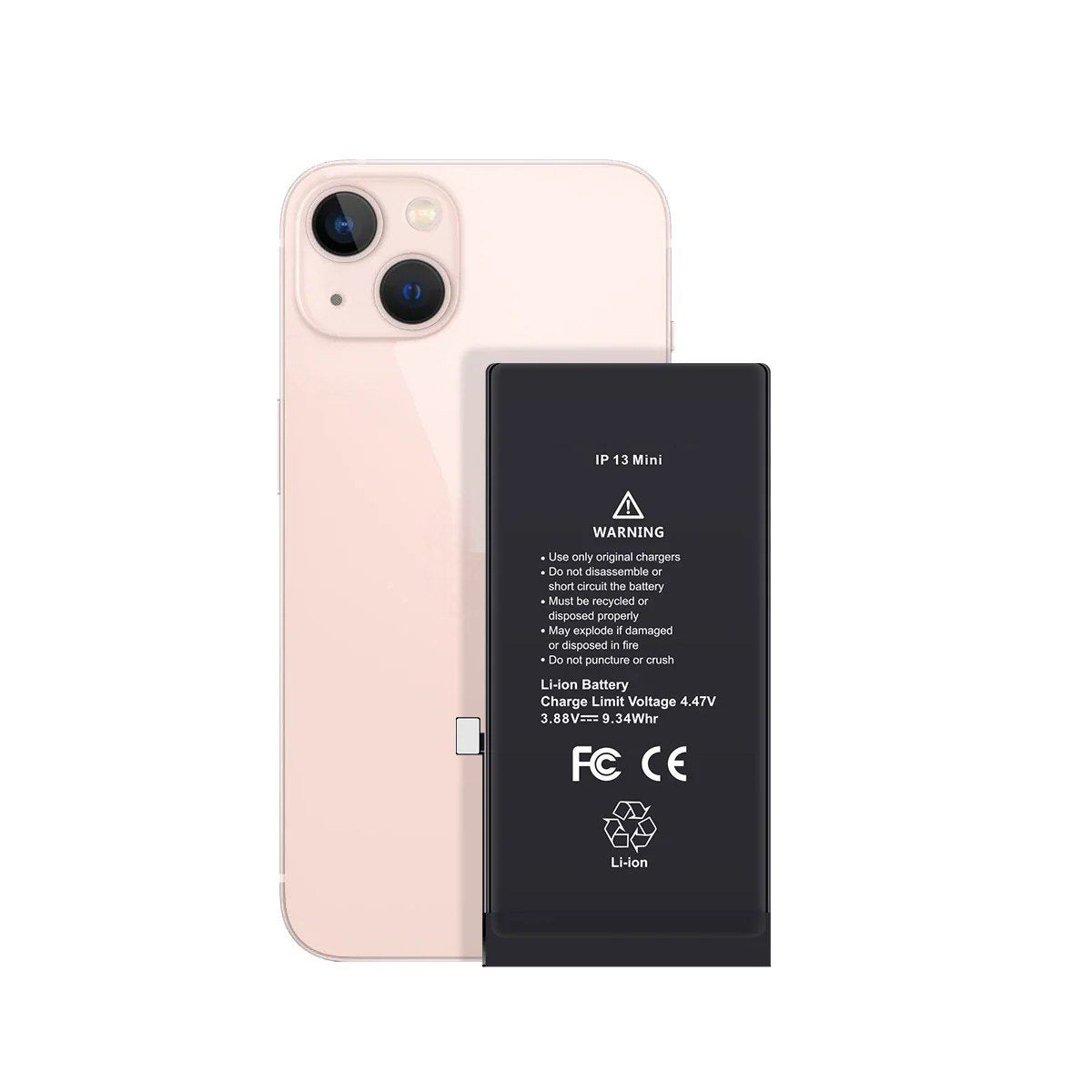 Battery For iPhone 13 Mini 2406mAh Battery FoneFunShop