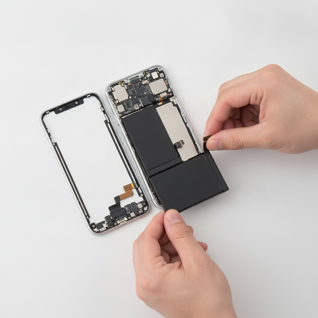 Battery For iPhone 12 Pro Max (Diagnostic No Message) Battery FoneFunShop