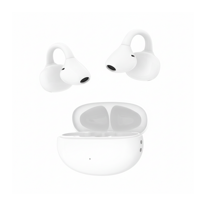 Budi EP36W Open Ear Wireless Earbuds Bluetooth 30H with 500mAh Case - angled right view