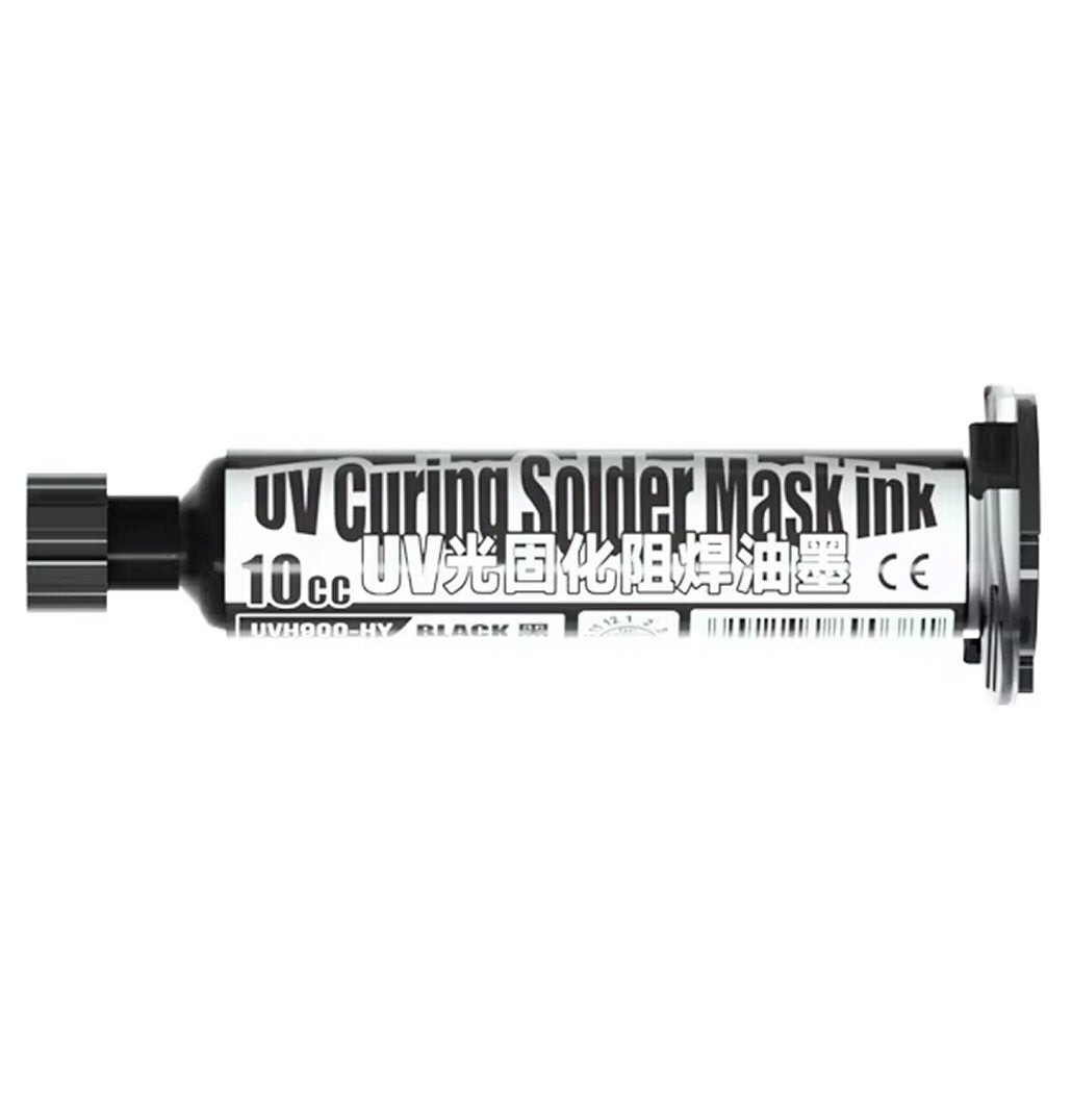 Mechanic 10ML GY UVH900 Black UV Curable Solder Mask Paint For PCB Jumper Wire Solder FoneFunShop