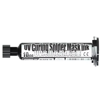 Mechanic 10ML GY UVH900 Black UV Curable Solder Mask Paint For PCB Jumper Wire Solder FoneFunShop