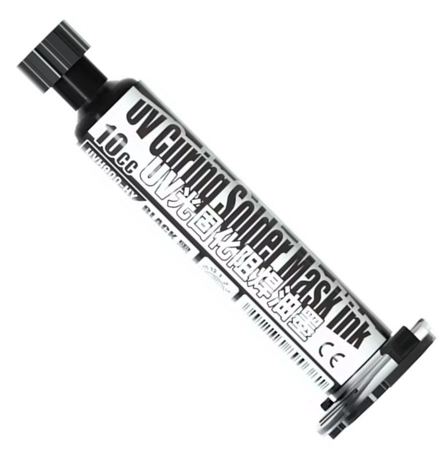 Mechanic 10ML GY UVH900 Black UV Curable Solder Mask Paint For PCB Jumper Wire Solder FoneFunShop