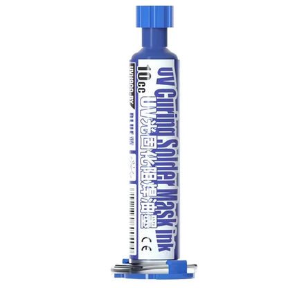 Mechanic 10ML GY UVH900 Blue UV Curable Solder Mask Paint For PCB Jumper Wire Solder FoneFunShop