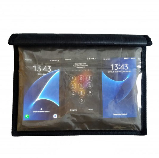 Faraday Bag Signal Blocker For Mobile Phone Shield With Window Large VKF3 Faraday FoneFunShop   