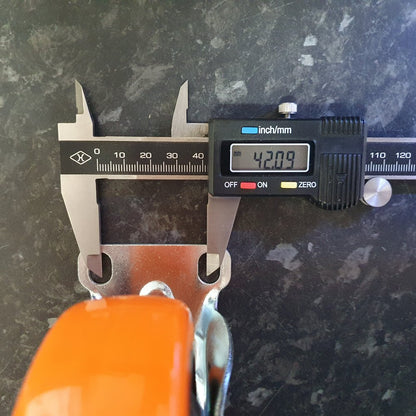 4 inch Wheel Fixed Trolley Caster Thermoplastic Rubber 100mm on Plate Orange Wheel FoneFunShop