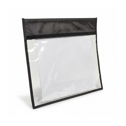 Faraday Bag Signal Blocker For Tablet Laptop 40cm x 30cm Large Windowed VKF6 - angled right view