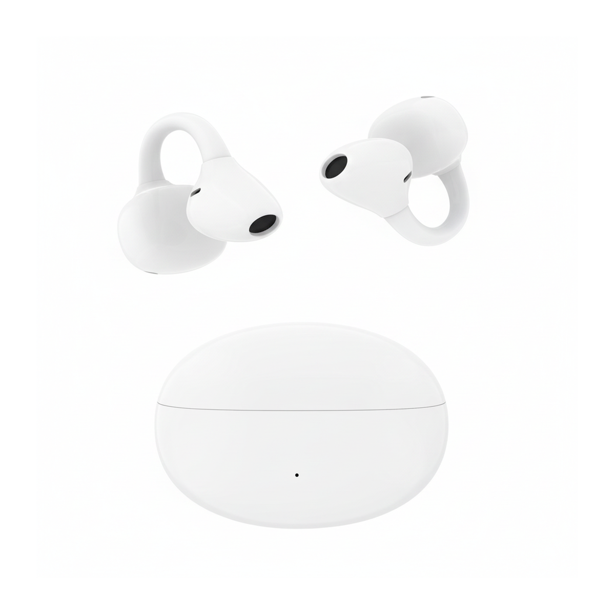 Budi EP36W Open Ear Wireless Earbuds Bluetooth 30H with 500mAh Case - front view