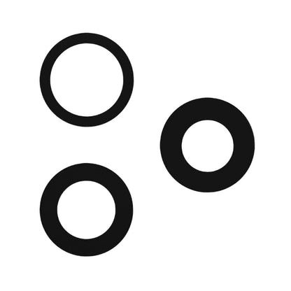 Camera Lens For iPhone 16 Pro and 16 Pro Max - 3Pc Replacement Glass Parts With Adhesive Camera FoneFunShop