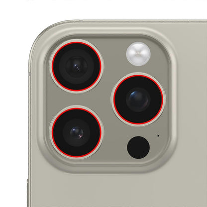 Camera Lens For iPhone 16 Pro and 16 Pro Max - 3Pc Replacement Glass Parts With Adhesive Camera FoneFunShop