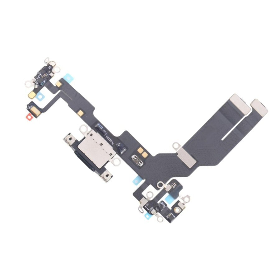 Charging Port For iPhone 16e Black Charging Port FoneFunShop