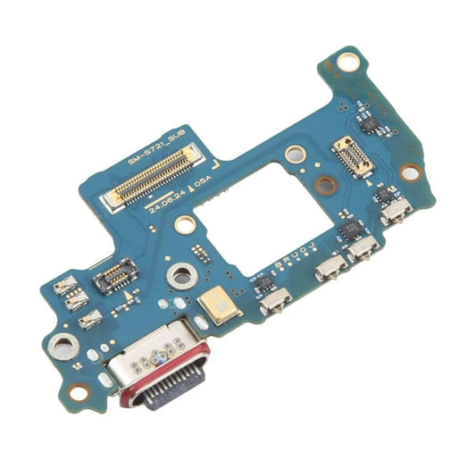 Charging Port For Samsung Galaxy S24 FE SM-S721B PCB Board Charging Port FoneFunShop