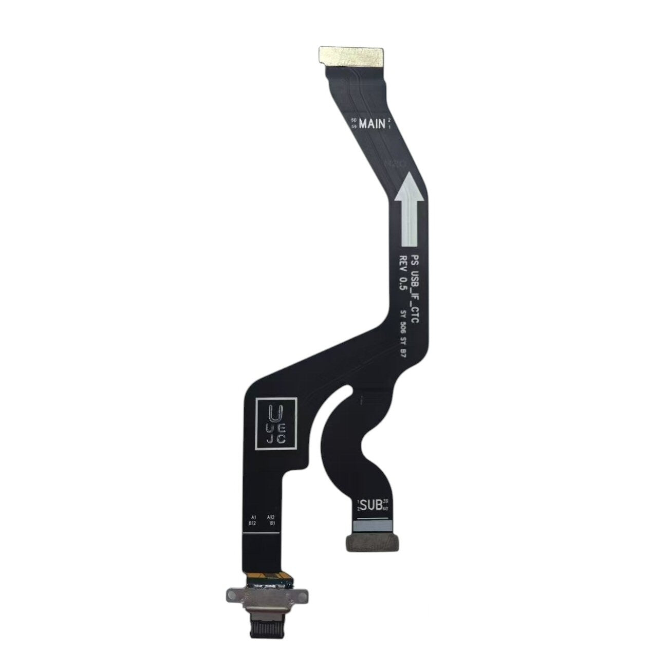 Charging Port For Samsung S25 Edge S937B USB Connector Part on Flex SUB Ribbon Charging Port FoneFunShop
